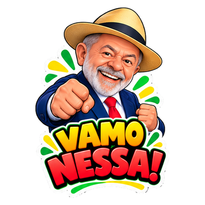 Figurinha: Vamo nessa!